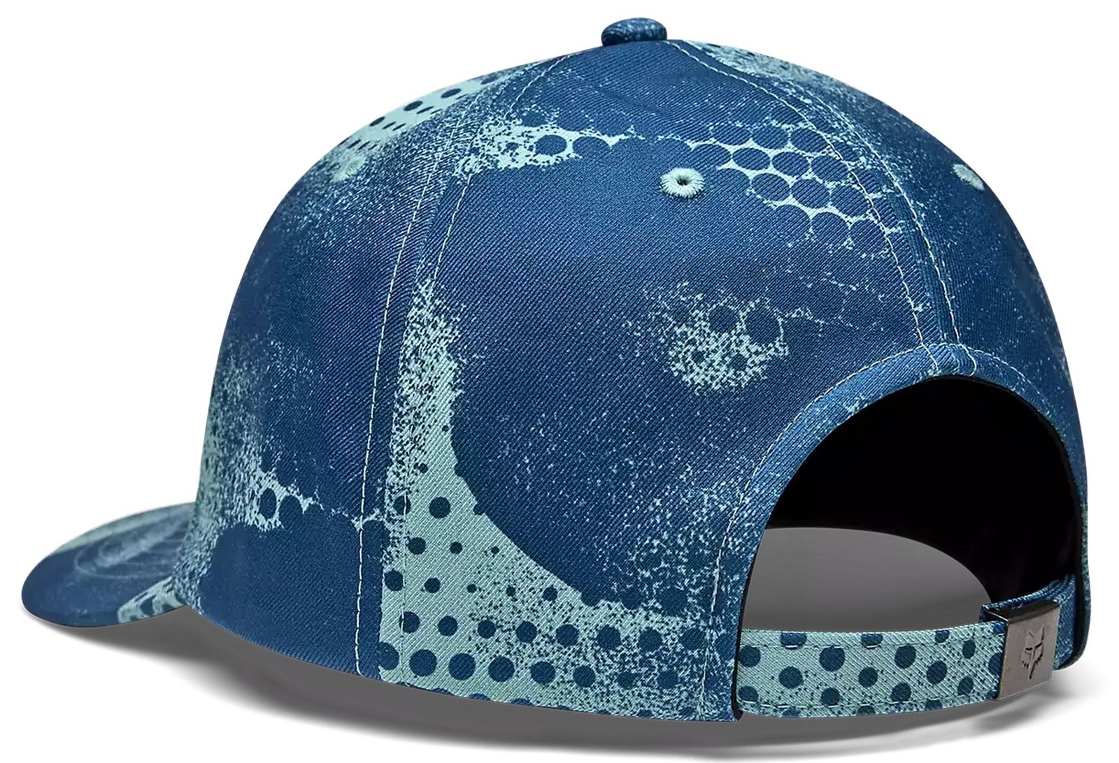 Fox Racing AOP Adjustable Hat Vintage Wash Blue
