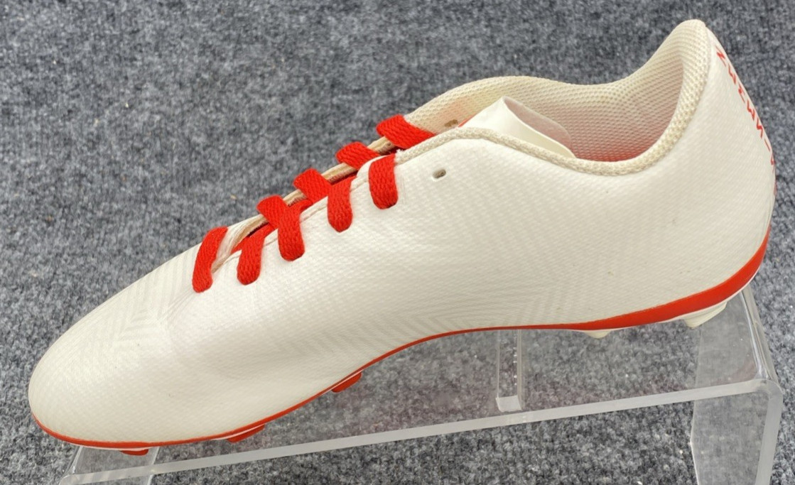 Adidas Nemeziz 18.4 FG Soccer Cleats Men's Size 5 White Orange CM8510