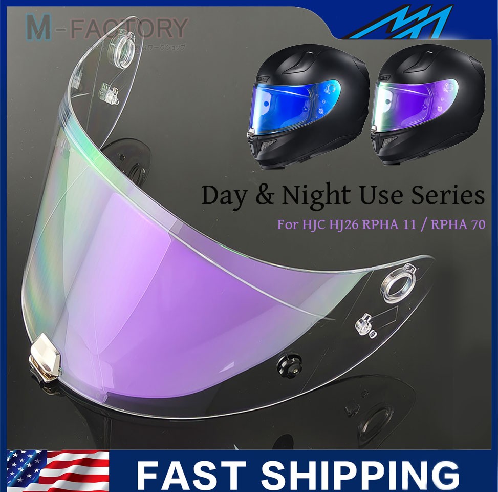 Nnw For HJC HJ26 RPHA 11 RPHA 70 Replacement Visor - Day & Night Use Series