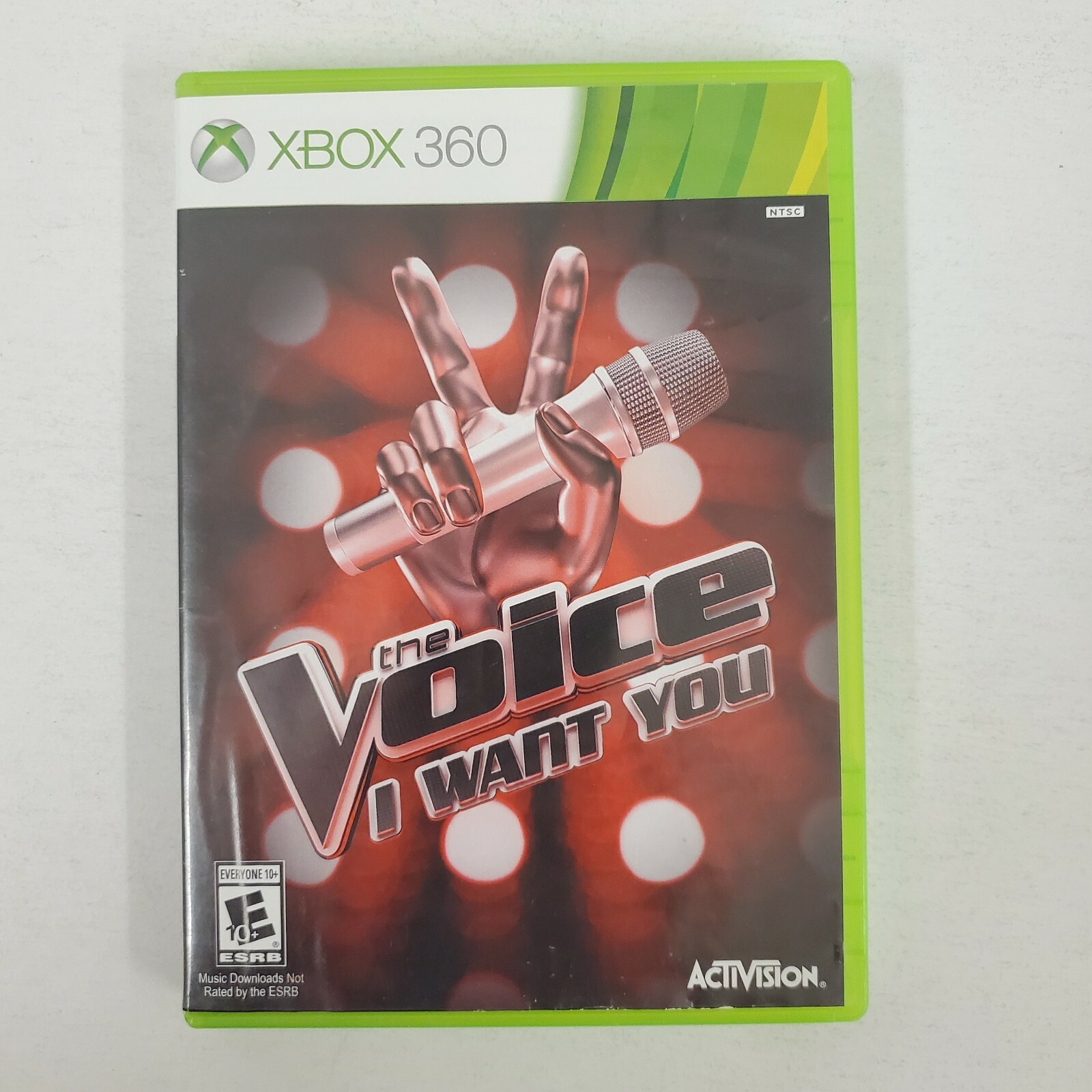The Voice: I Want You (XBOX 360) Case & Disc Free Fast Shipping