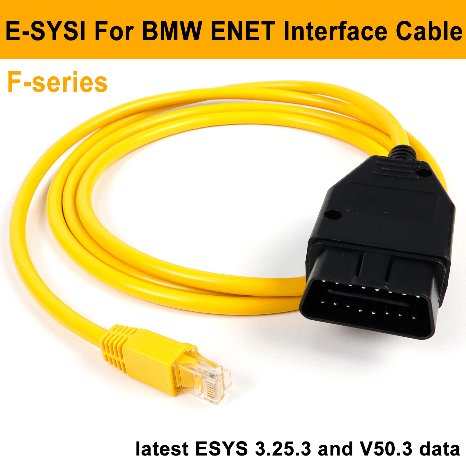 ENET OBD Cable for BMW F Series ICOM E-SYS ISTA Bootmod3 Bimmercode OBD2 Coding