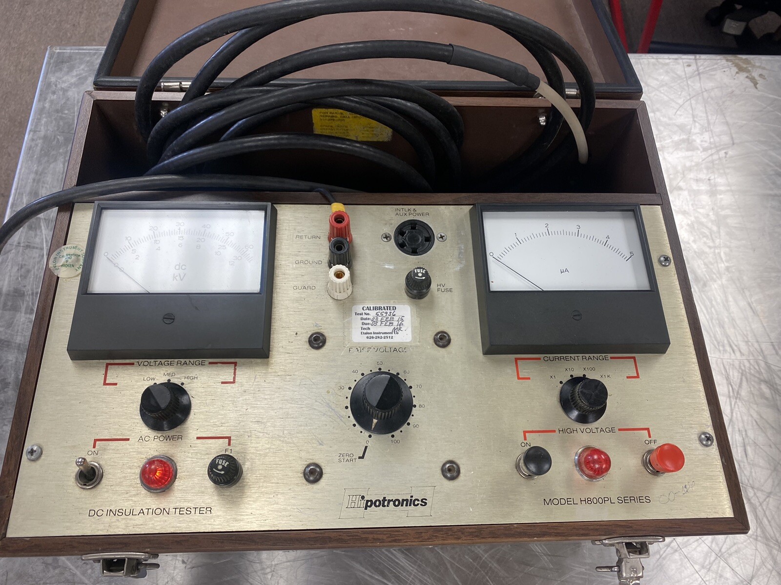 Hipotronics H800PL