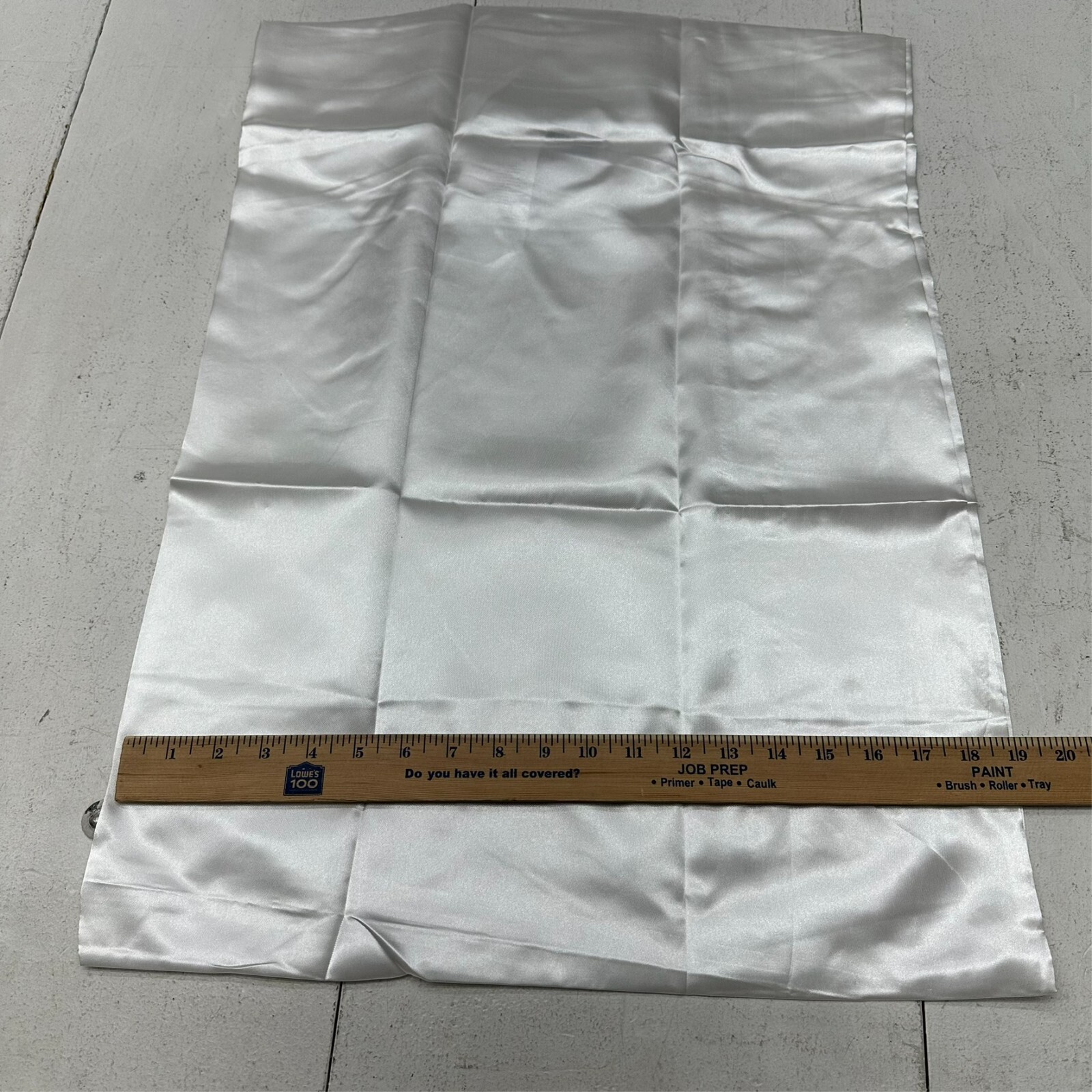 Bedsure Essentials White Silky Basic 2 Pack Comfortable Pillow Case Set 26x19 In