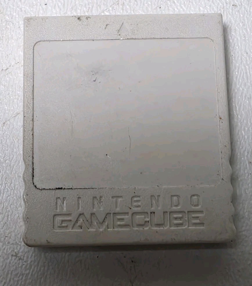 Official Nintendo Gamecube 1019 Memory Card DOL-020