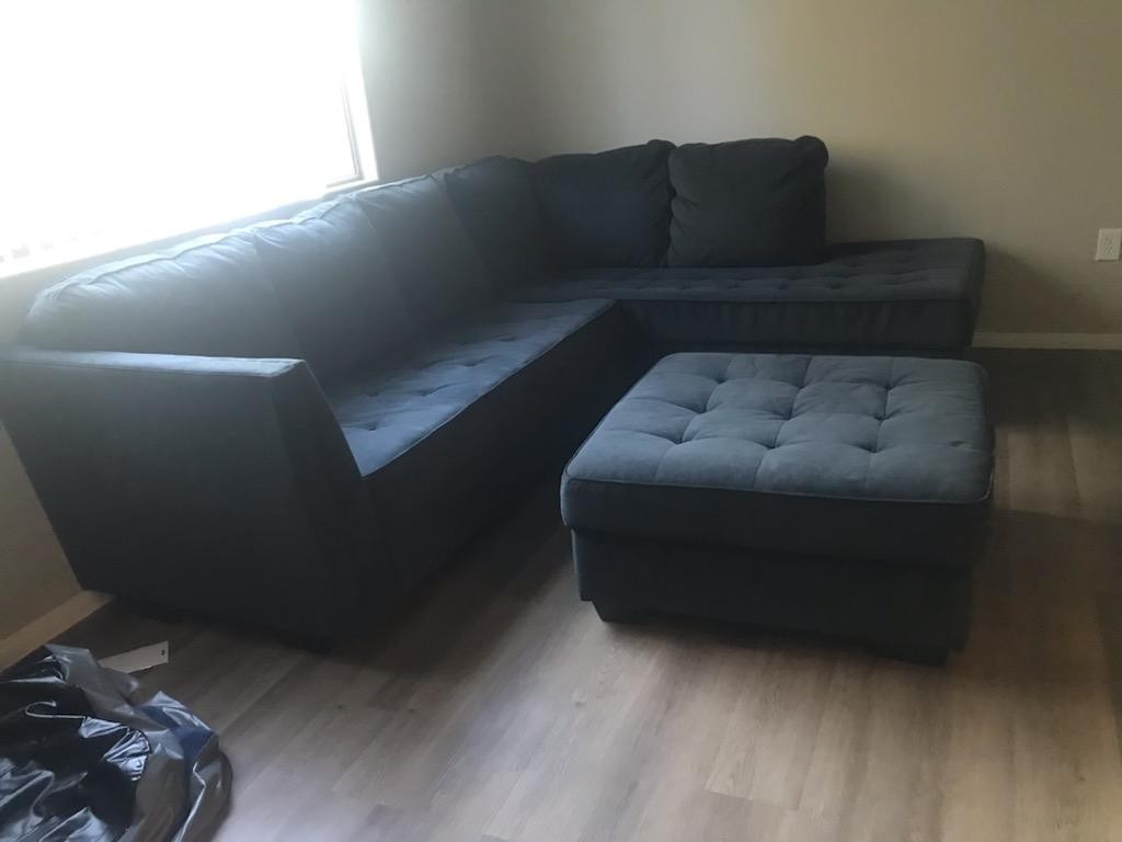 L-Shaped Modern Sectional Sofa Couch for Living Room