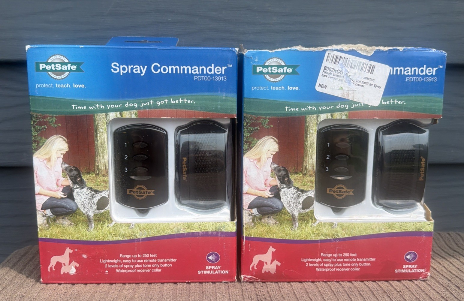 2 PetSafe Citronella Spray Commander PDT00-13913 Dog Training Collars