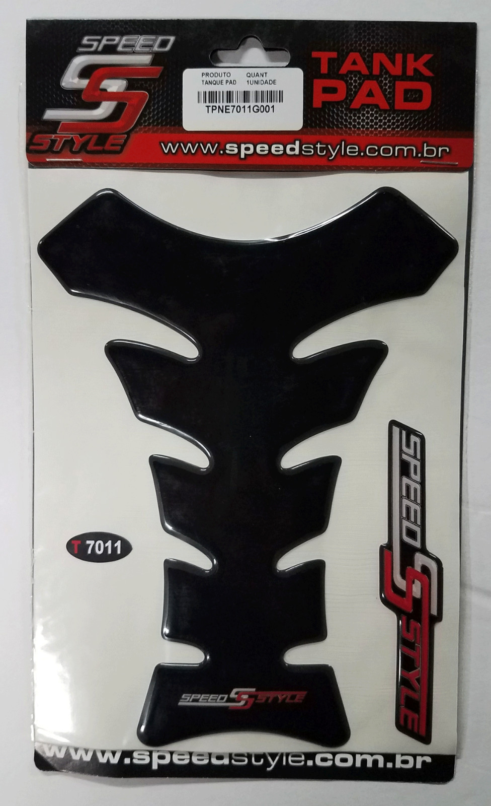 SOLID BLACK  MOTORCYCLE TANK PAD PROTECTOR
