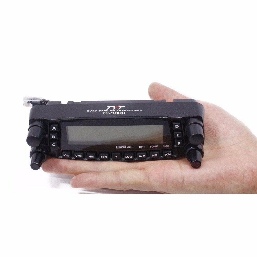 The Front panel of Qual Band Mobile Radio TYT TH-9800 Plus