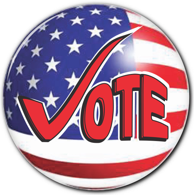 !VOTE! 6 DIFFERENT VOTE SLOGANS 3" PIN BACK BUTTON !VOTE!
