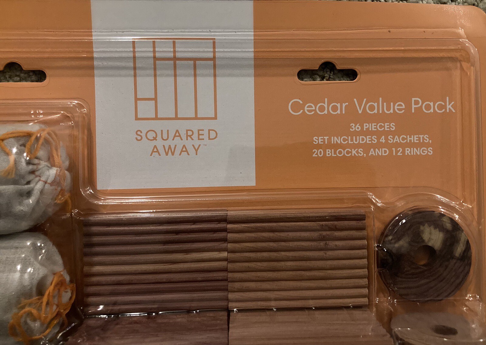 Squared Away™ 36-Piece Cedar Value Pack
