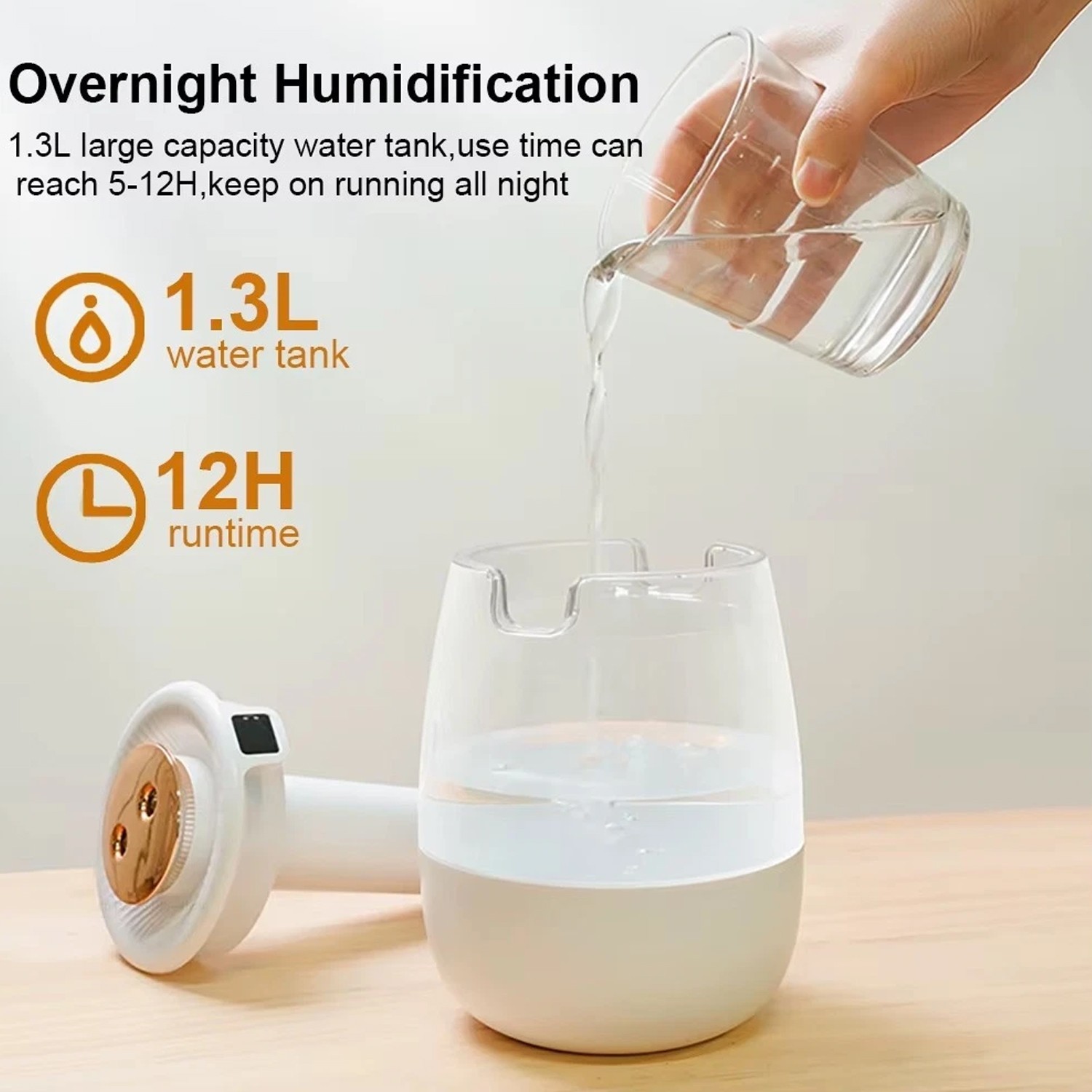 1.3L Aroma Fragrance Scent Machine Essential Oil Diffuser For Hotel Home Bedroom