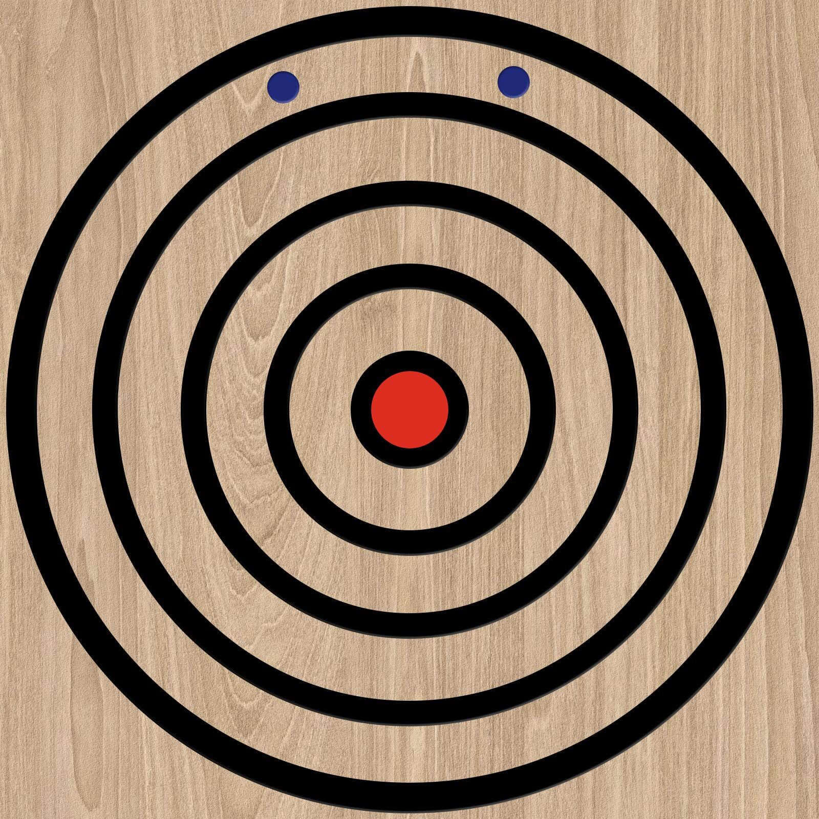 Axe Throwing Target Template Stainless Steel Target Template Stencil Comes wi...