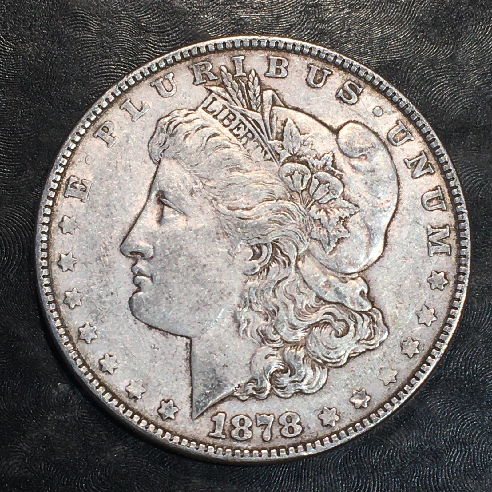 1878 7 TF Reverse of 1878 Morgan Dollar - High Quality Scans #N478