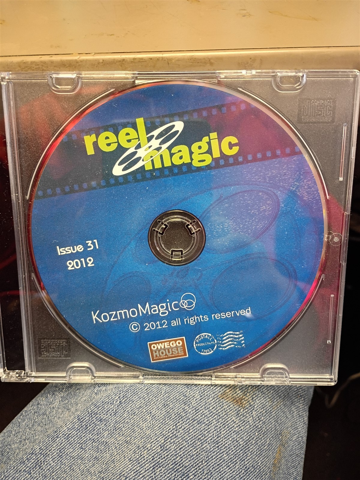 Kozmo Magic Reel Magic Issue 31 2012 DVD