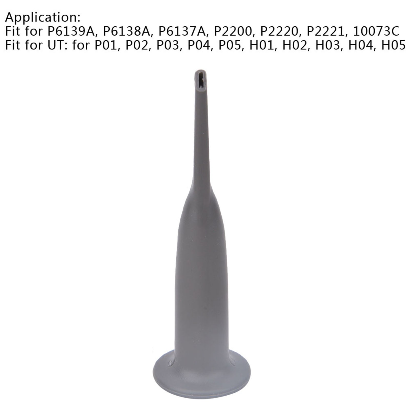 1 Pair Oscilloscope Probe Cap Universal Protective Probe Cap With Hook Gray NEW↑