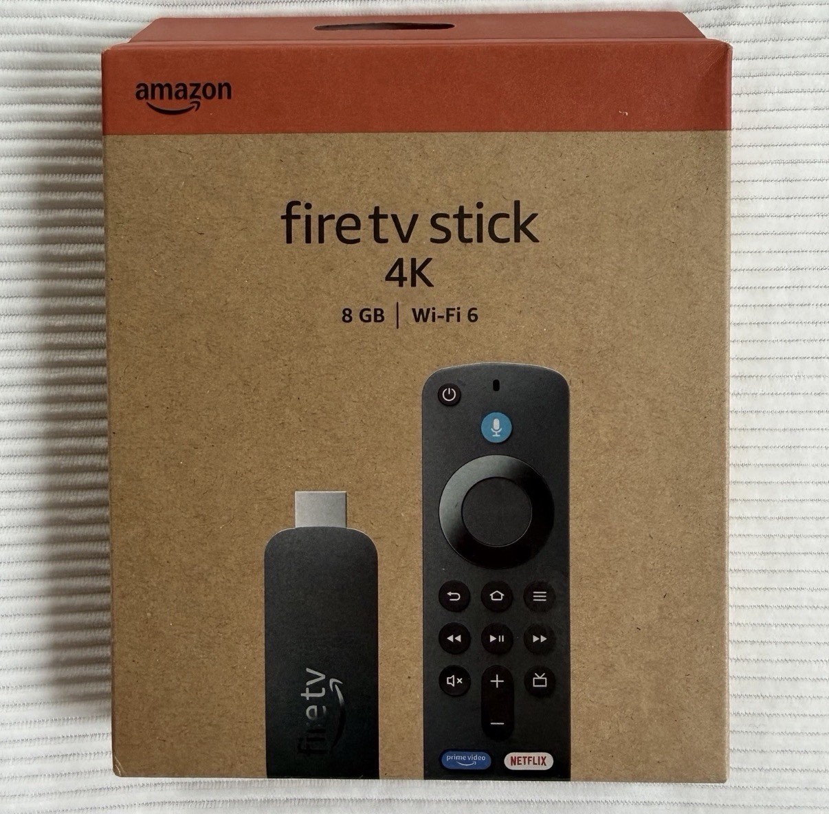 Amazon Fire TV Stick 8 GB 4K Wi-Fi 6 2nd Generation FACTORY SEALED NIB