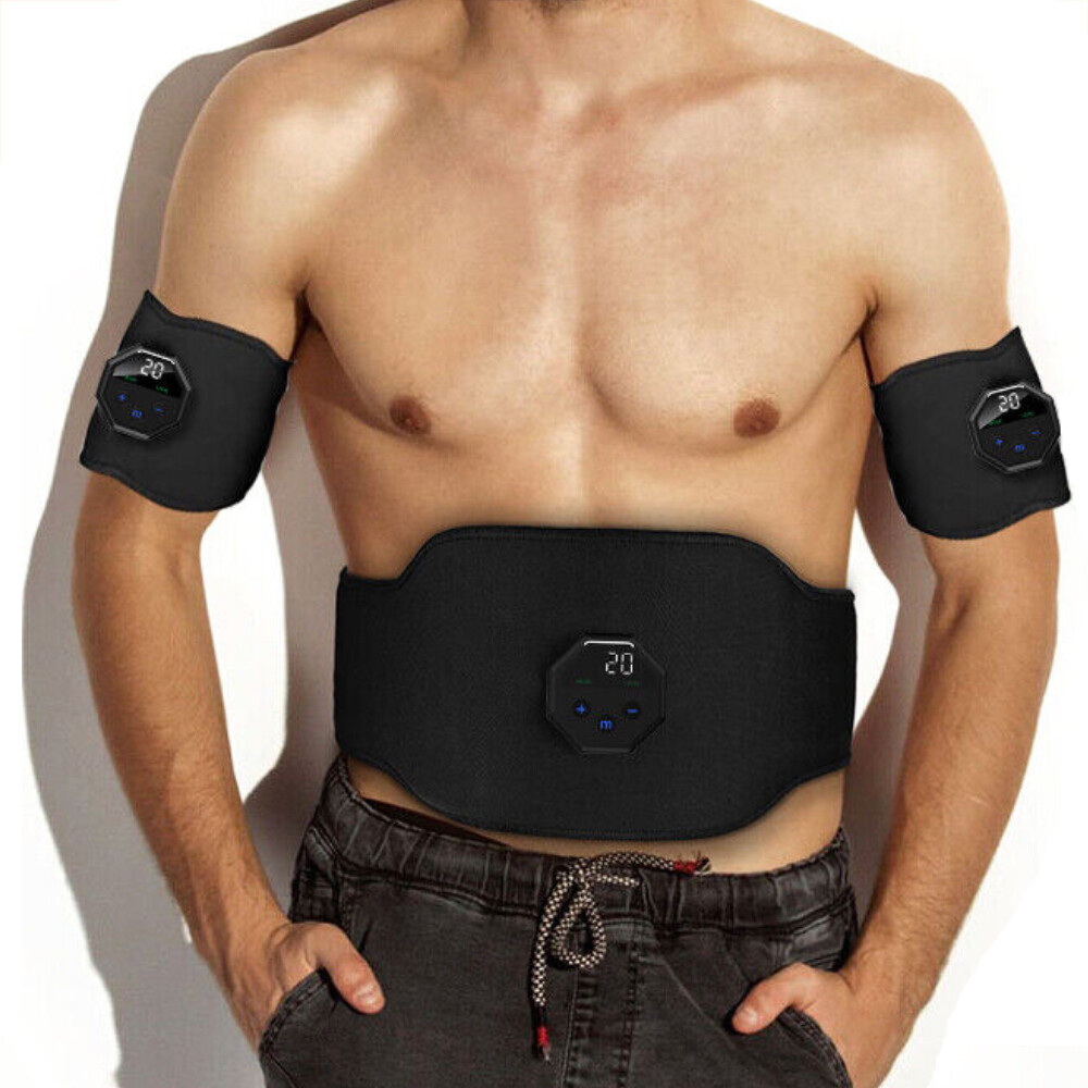 2026 Muscle Stimulator EMS Ab Trainer Tens Men Portable Stimulater Abs Massager