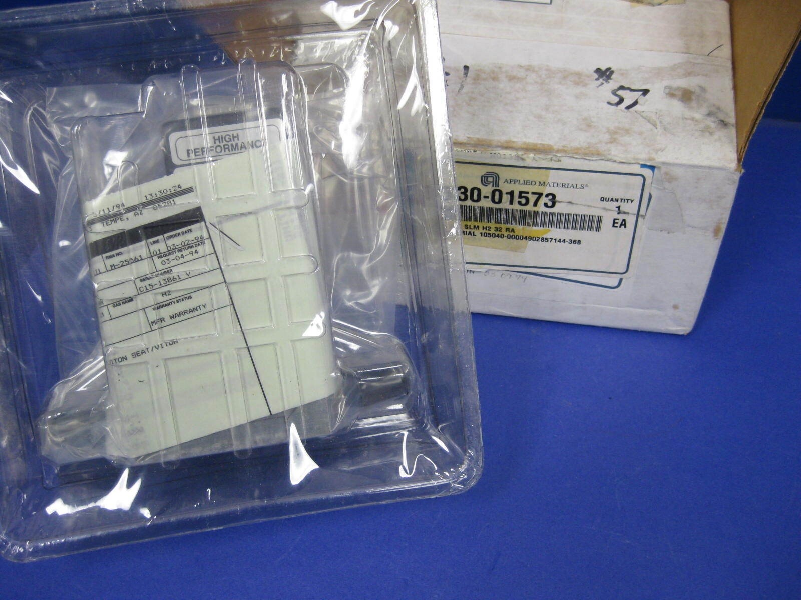 Unit UFC-1400N Mass Flow Controller, H2, 10 SLM, 15 Pin D-Connector, Refurb