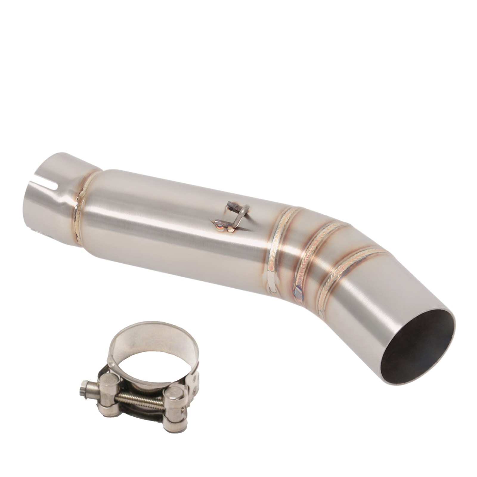 Motorcycle Exhaust Mid Link Pipe for Honda CBR500R CB500X 13-15 Stainless Steel