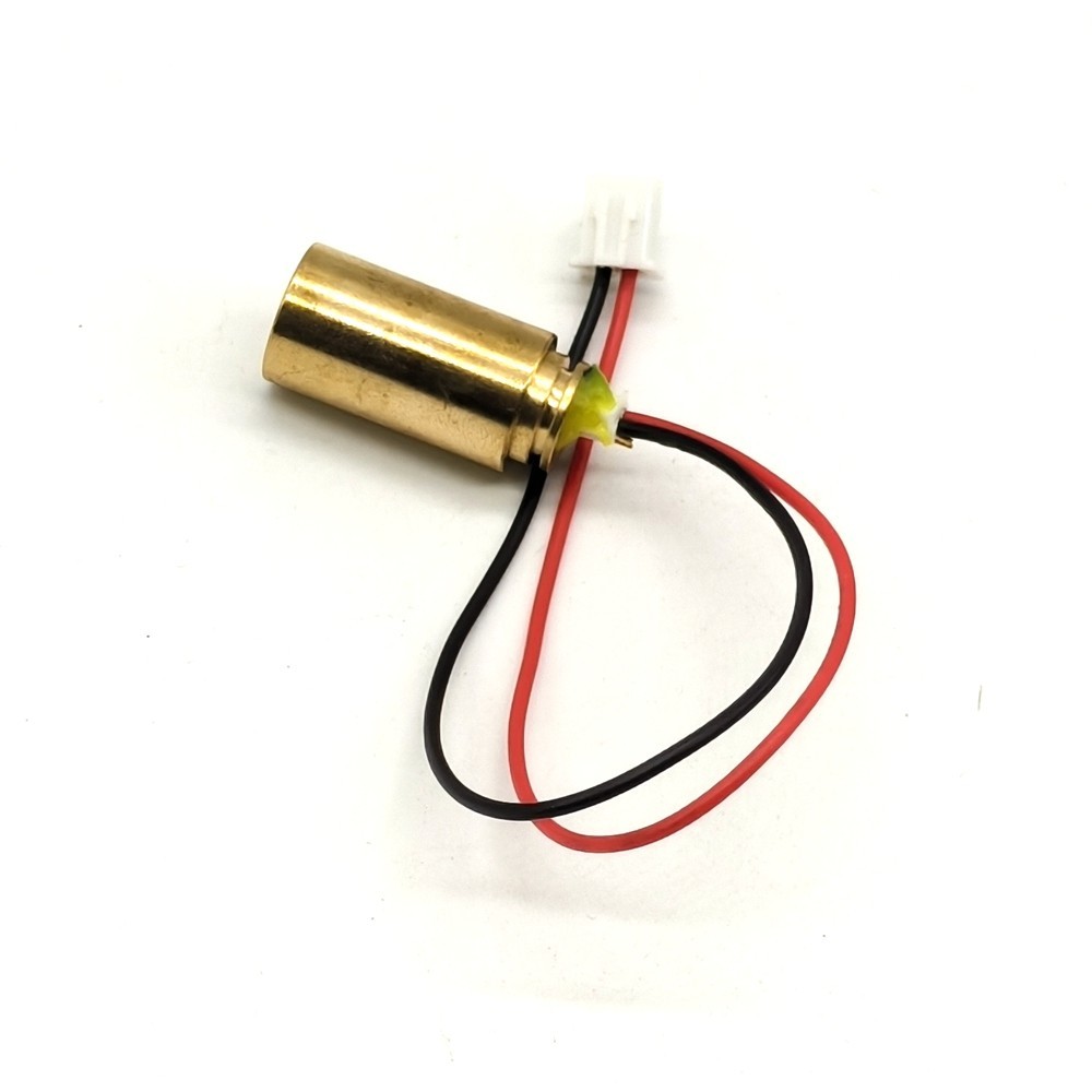 571nm 10mw Yellow spot Laser Module DC2V-12 * 21mm
