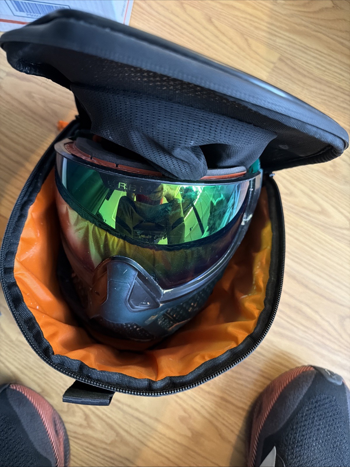 Carbon CRBN Zero Pro Paintball Mask (Less Coverage) - Fade Forest