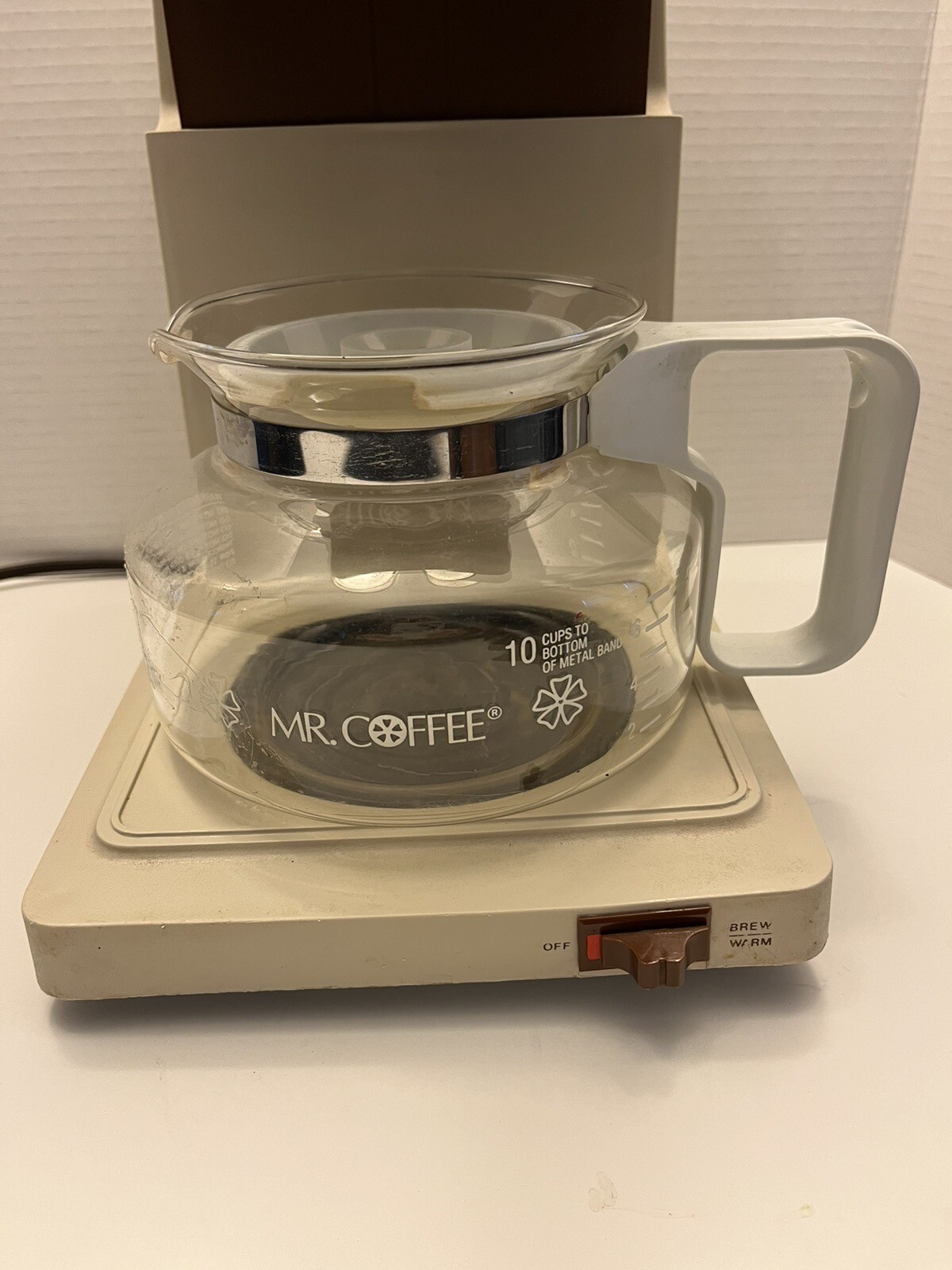 Vintage Proctor Silex Automatic Drip Coffeemaker A415AL 10 cup Mr. Coffee Carafe