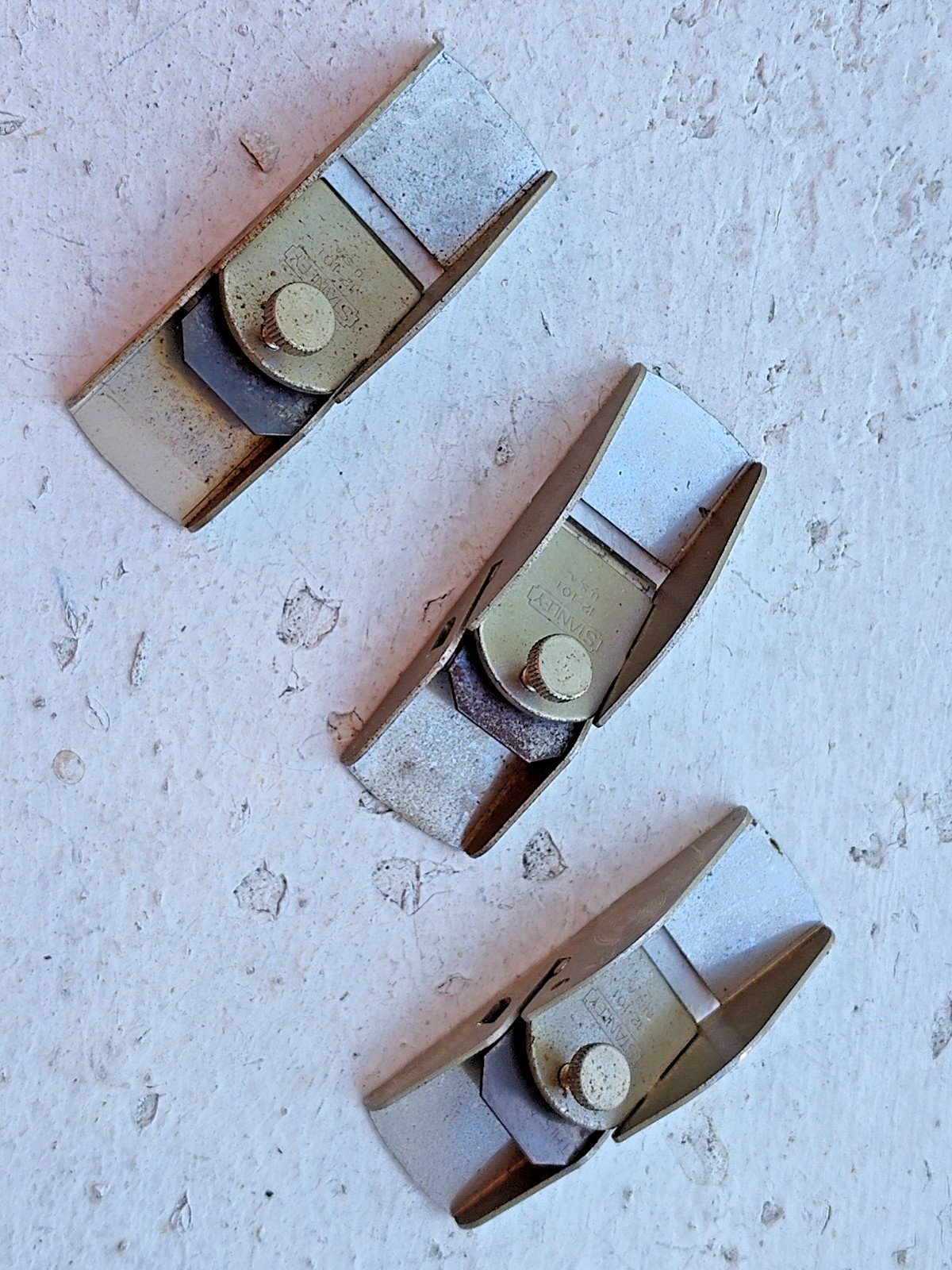 3 Pieces Stanley 12-101 Small Trimming Planes