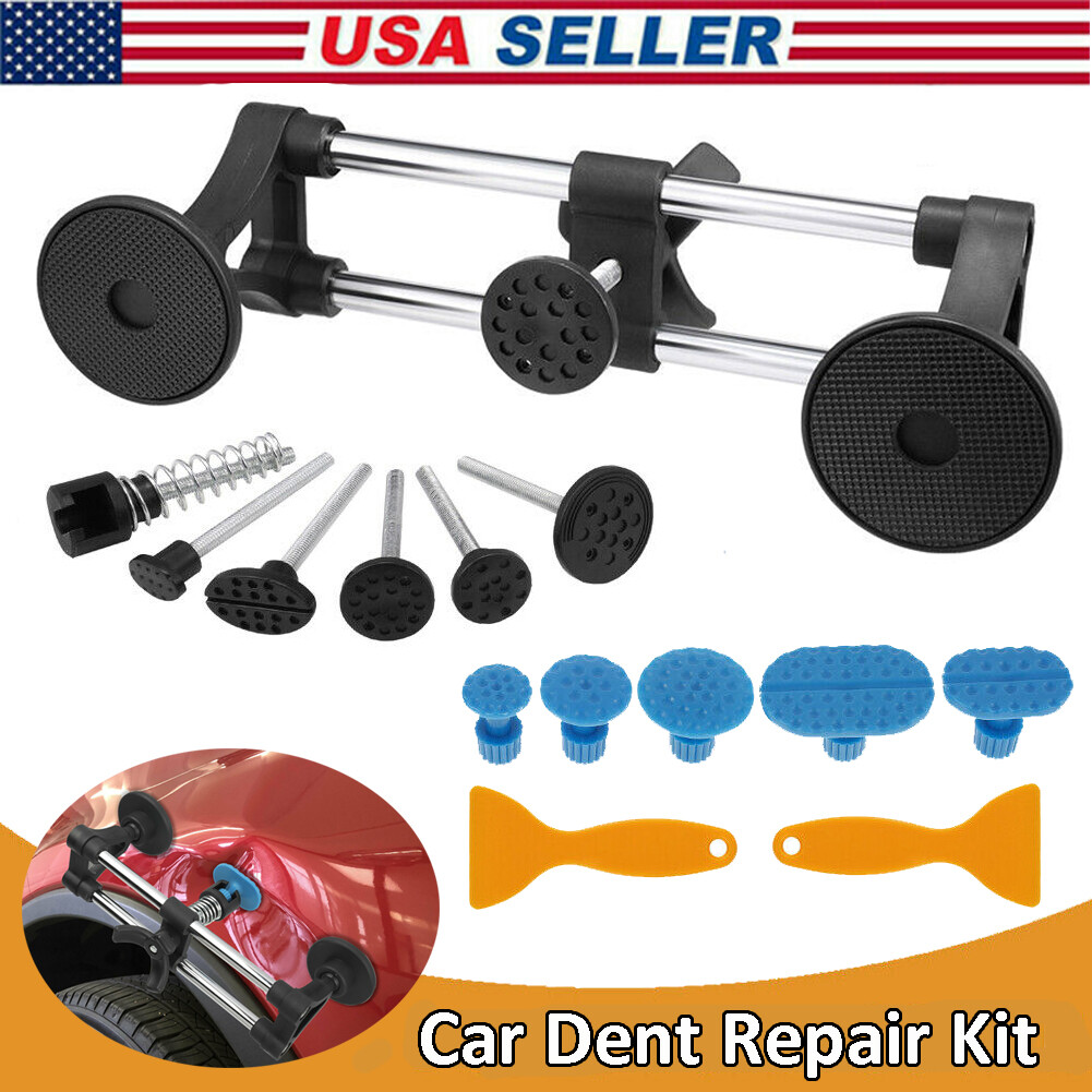 Car Paintless Dent Puller Bridge Tool Lifter Auto Body Repair Hail Removal Kit*