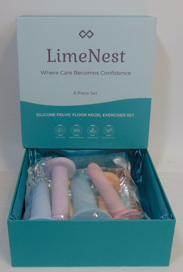 Kegel Pelvic Floor Muscle Dilator Exerciser Trainer Silicone Set Of 6 Sizes New