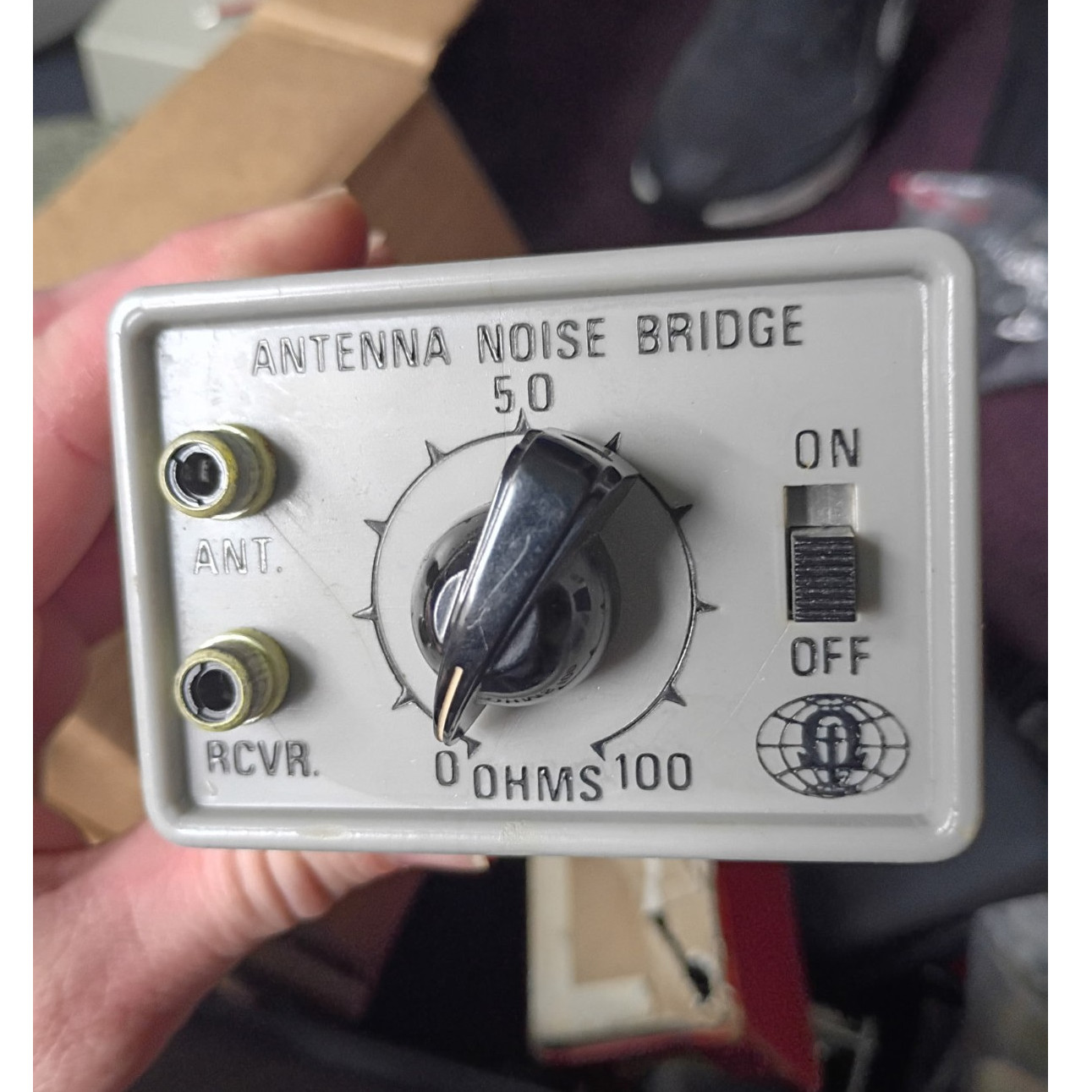 Omega-T Systems TE7-01 Antenna Noise Bridge for Ham Radio Receiver Transceiver