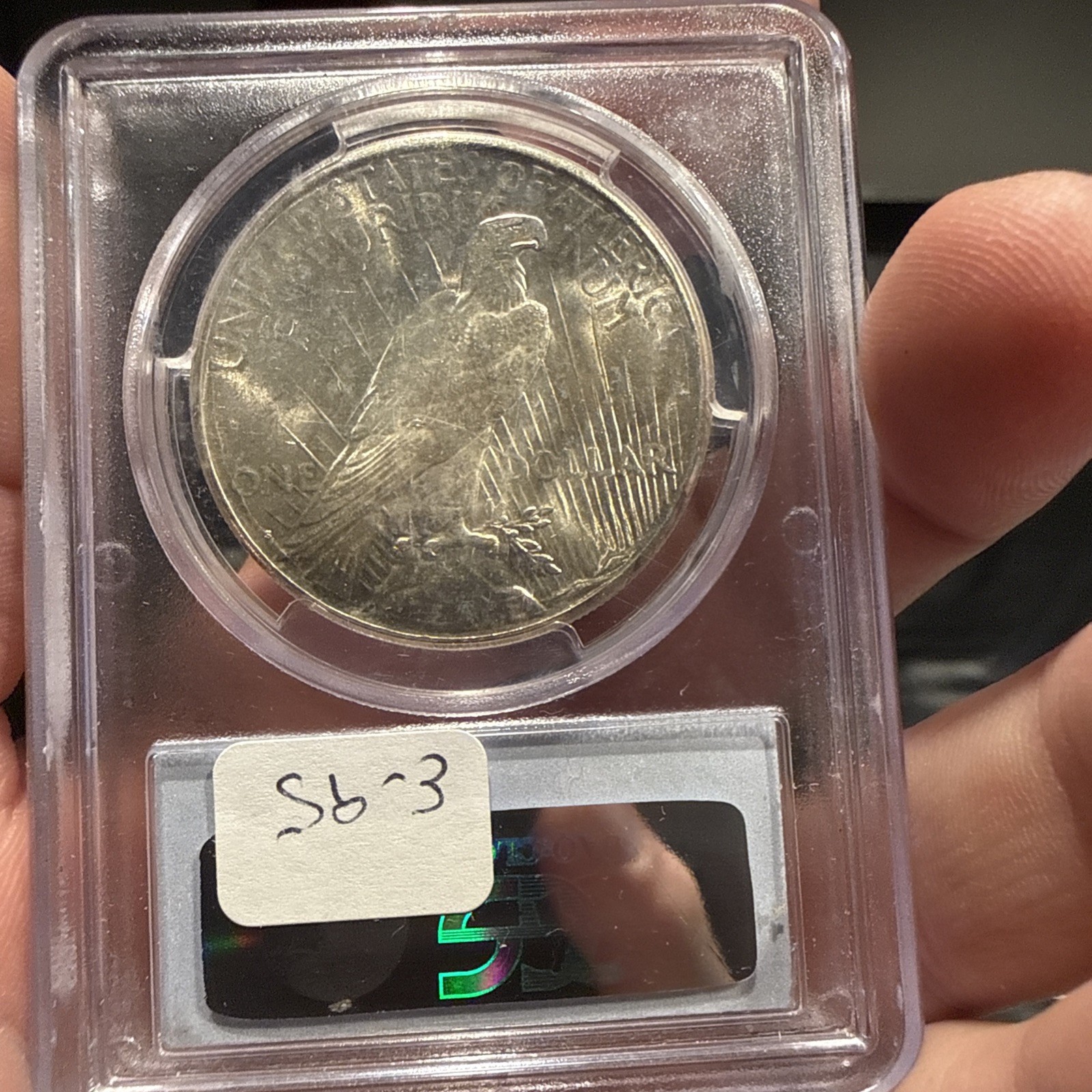 1922-S PEACE DOLLAR MS63 BETTER DATE