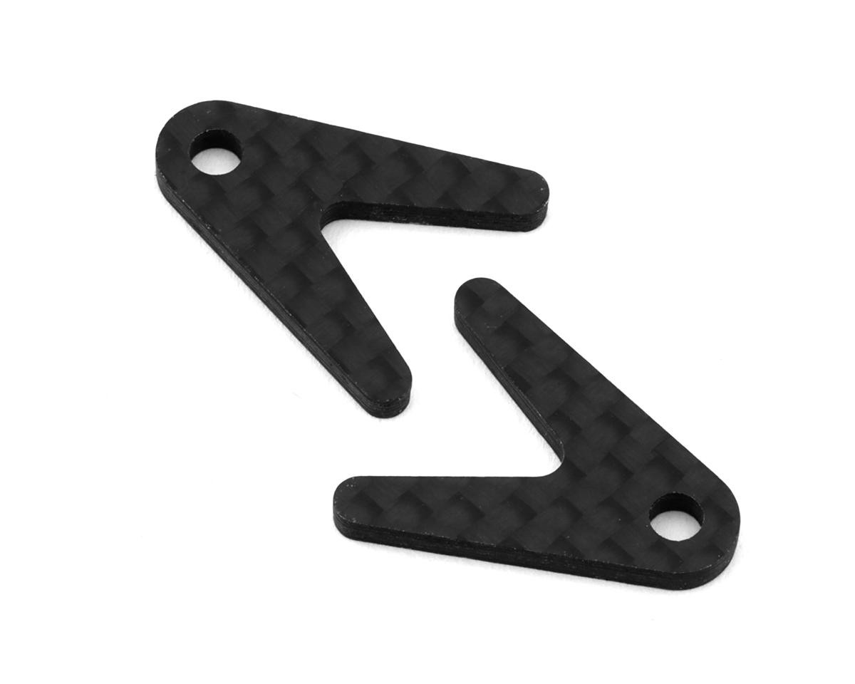 Serpent Medius X20 Carbon Fiber Battery Mount Taps (2) [SER402058]