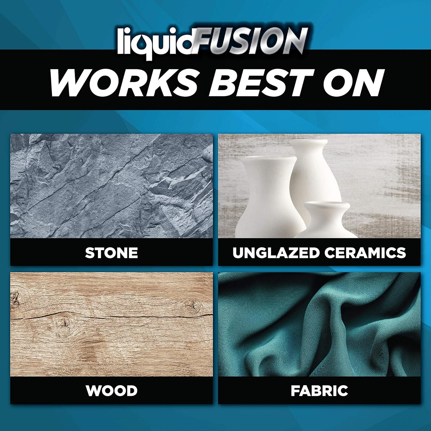 Liquid Fusion Heavy-Duty Glue 4 Fl Oz, Maximum Strength, Nontoxic & Dries Clear,