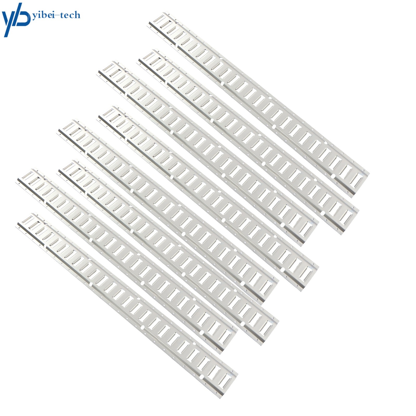 For Trailer Steel New E Track Tie Down Rail Kit 4' 8 Pack 2000lbs Galvanized
