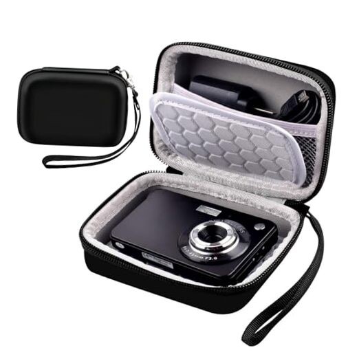 Carrying & Protective Case for Digital Camera Compatible with Kodak Black