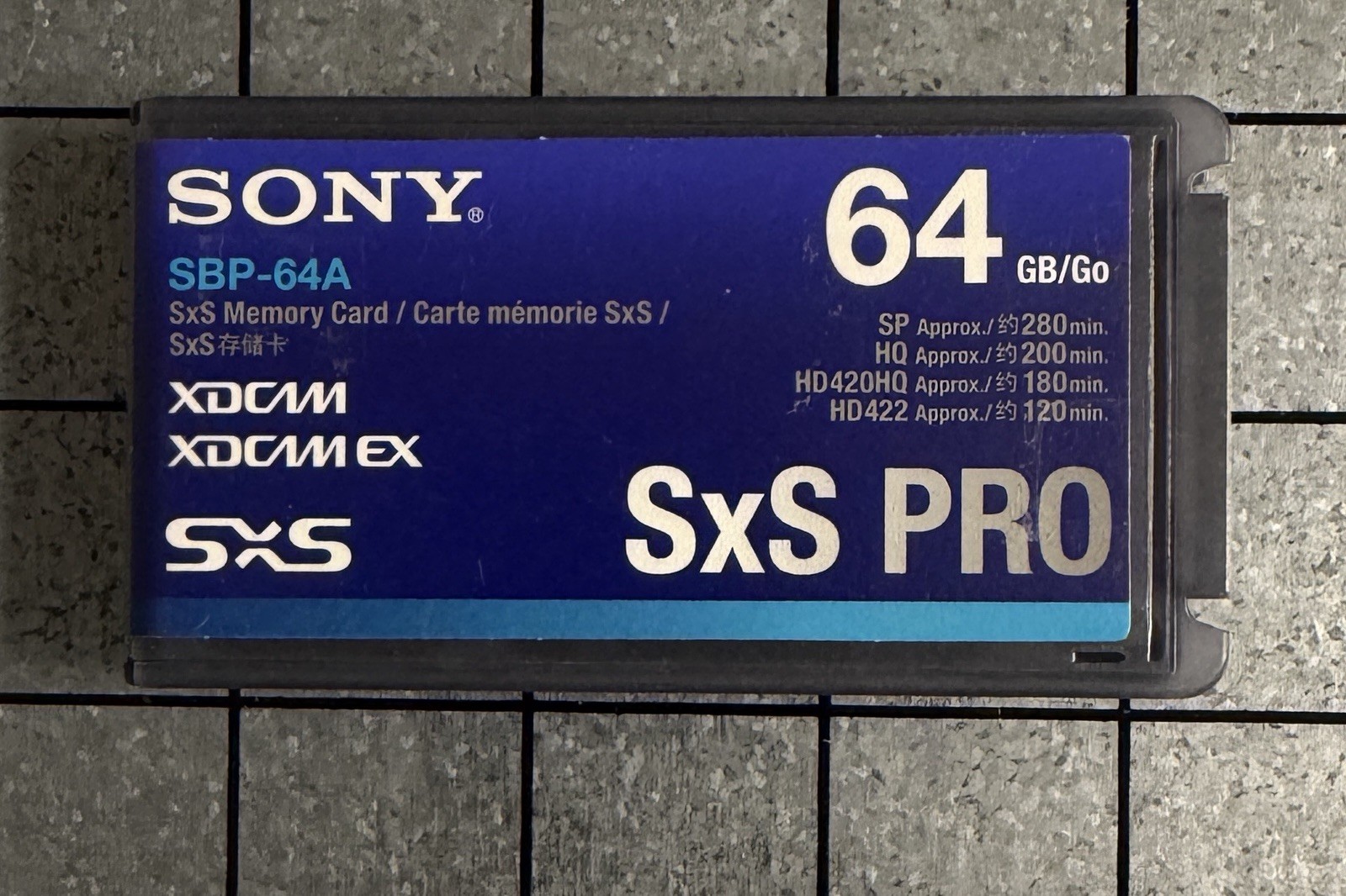 Sony 64GB SxS PRO Memory Card