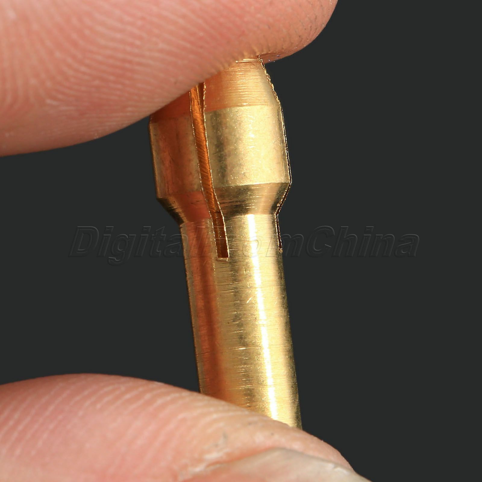 Mini 0.5mm-3.2mm Brass Collet Chuck 4.8mm Shank &Keyless Drill Chuck Rotary Tool