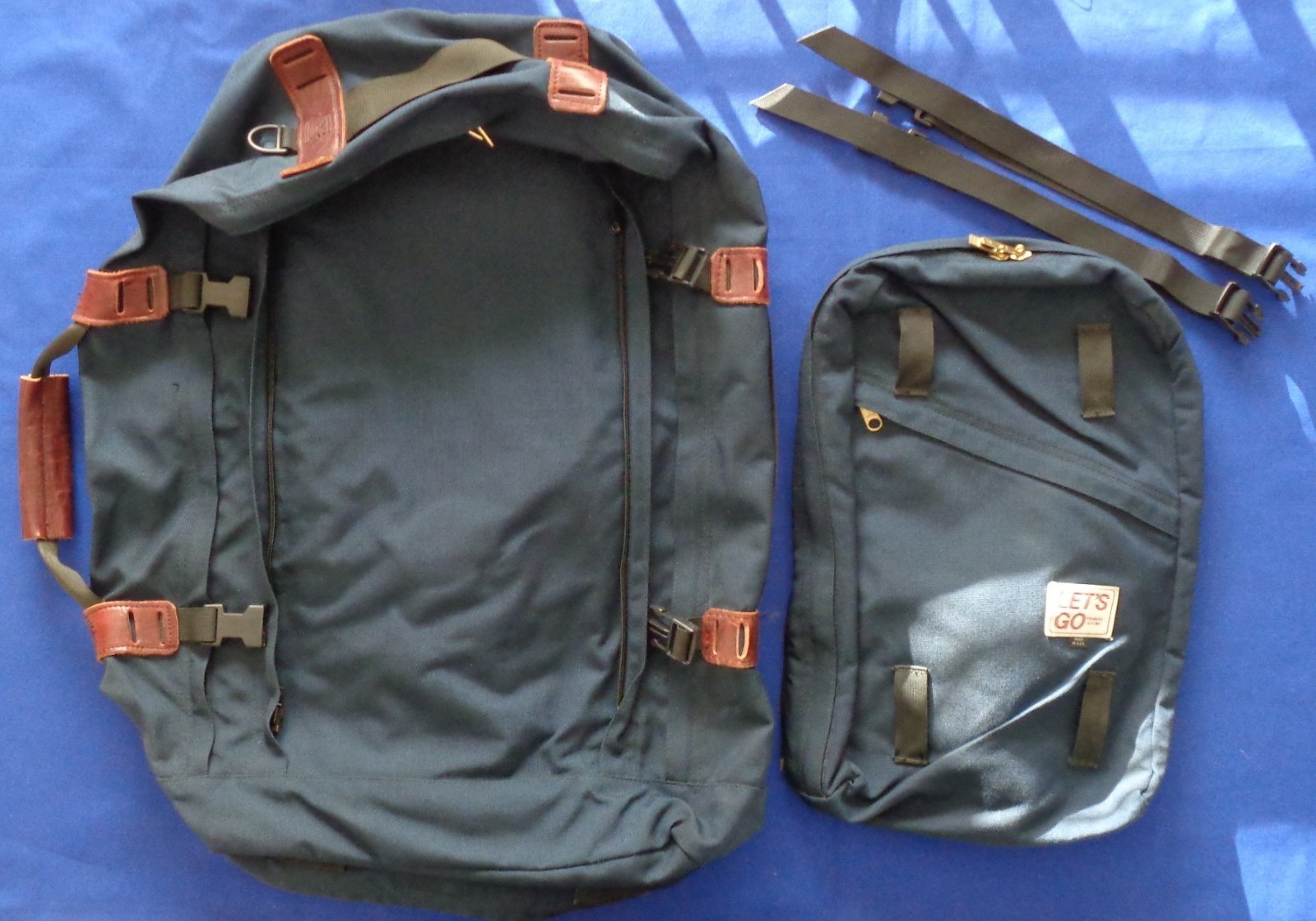 LET’S GO Luggage and Backpacks Combination, versatile, practical, durable