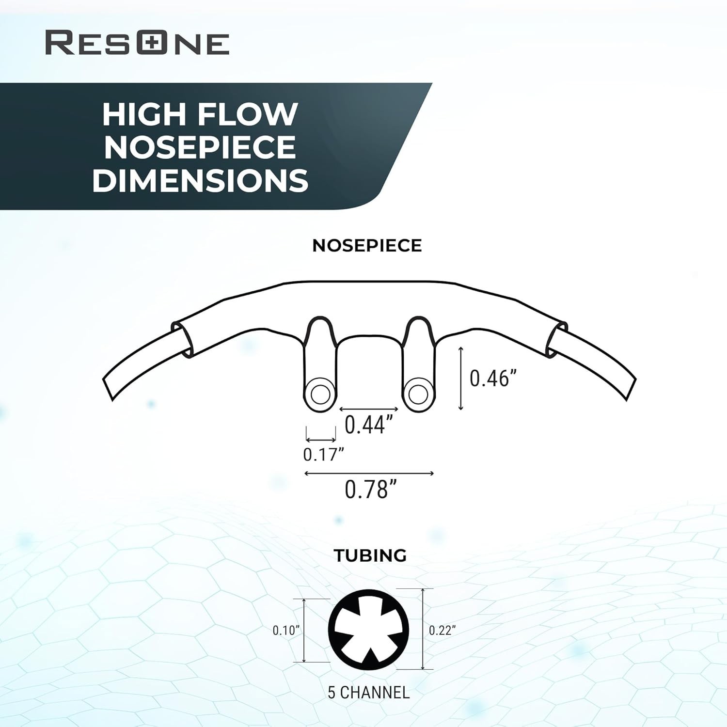 Soft Curved 7Ft Oxygen Nasal Cannula 5-Pack - Crush-Resistant & Comfortable Fit