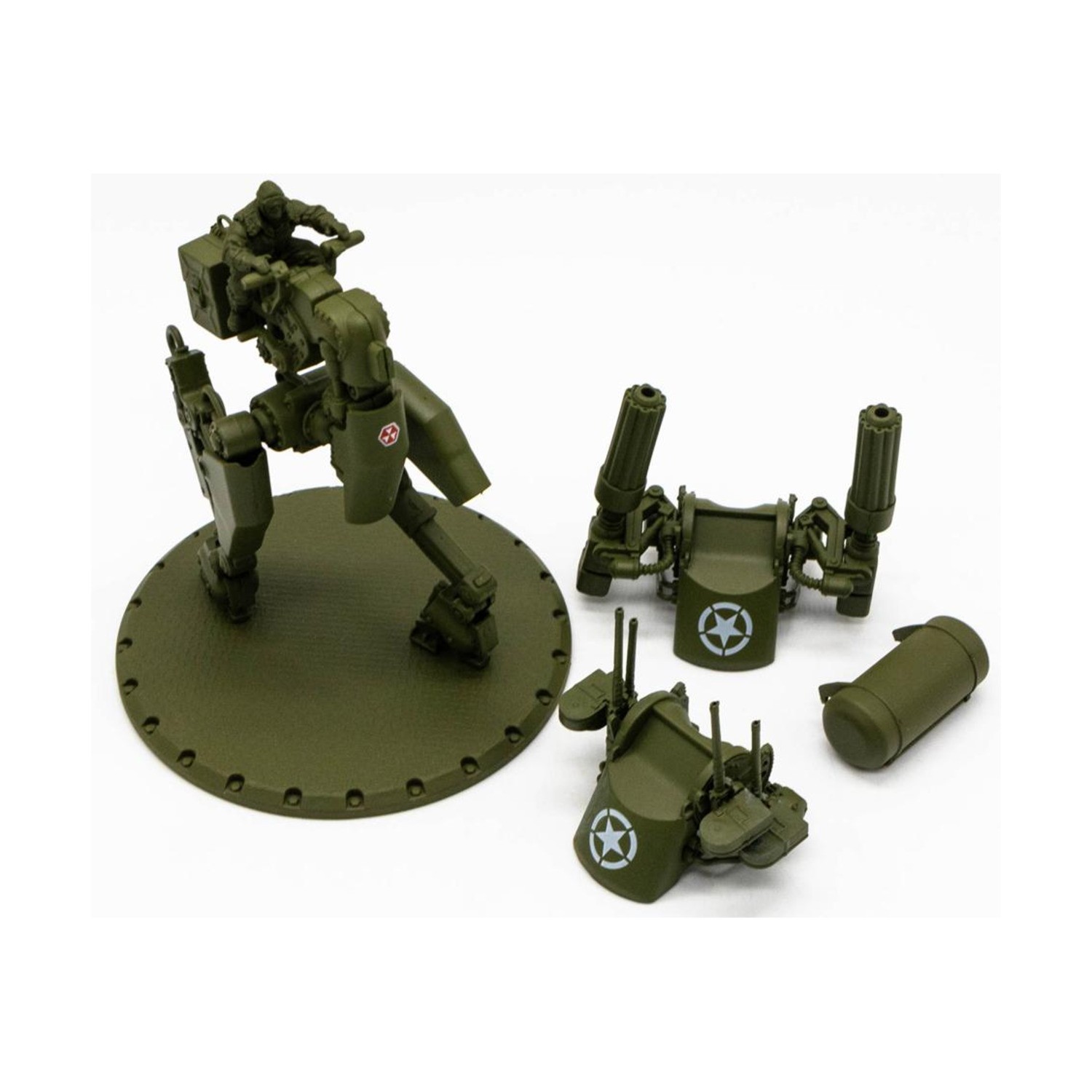 Dust Dust Tactics Allies 1:48 Standard Loos  Light Walker - Wildfire/Honey  NM