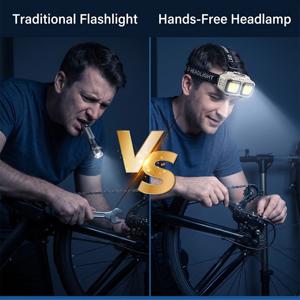 9900000LM Rechargeable Super Bright LED Headlamp Headlight Flashlight Head Torch