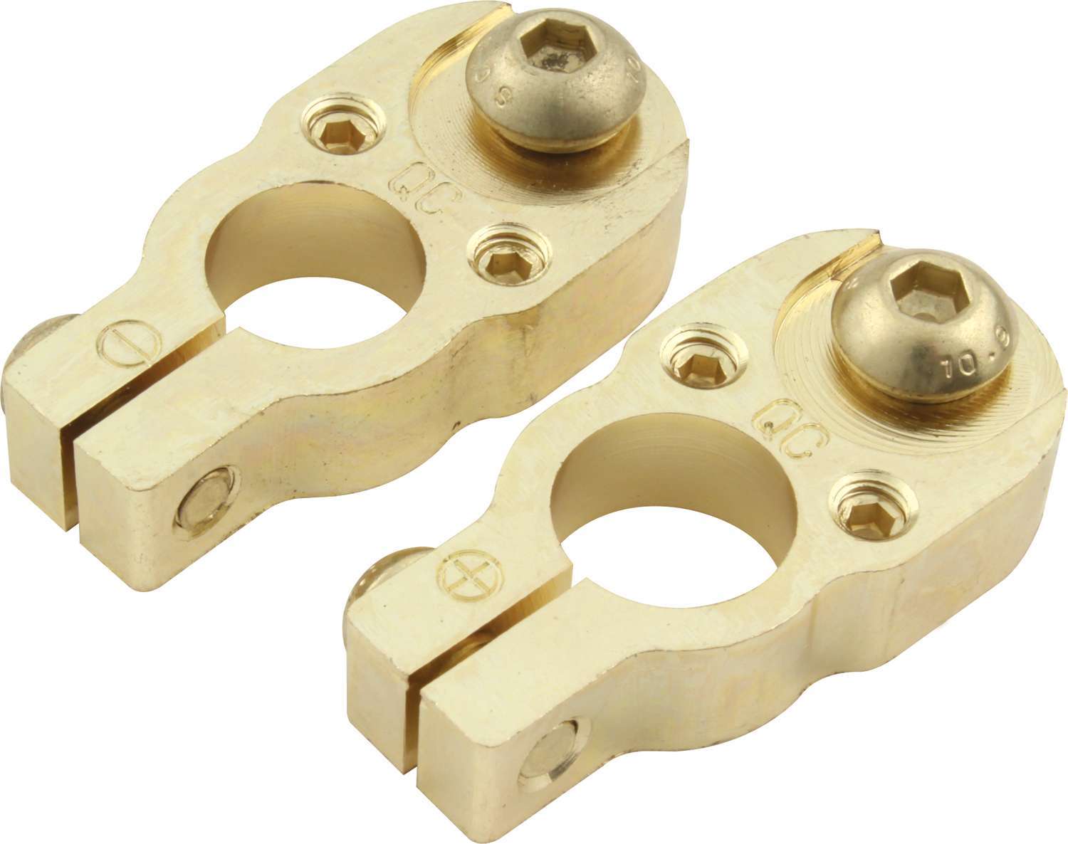 QuickCar Ouickcar Gold Top Mount Battery Terminals