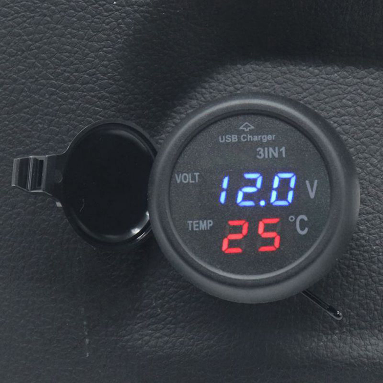 3-in-1 Multifunctional Digital Voltage Multimeter Car R0U1
