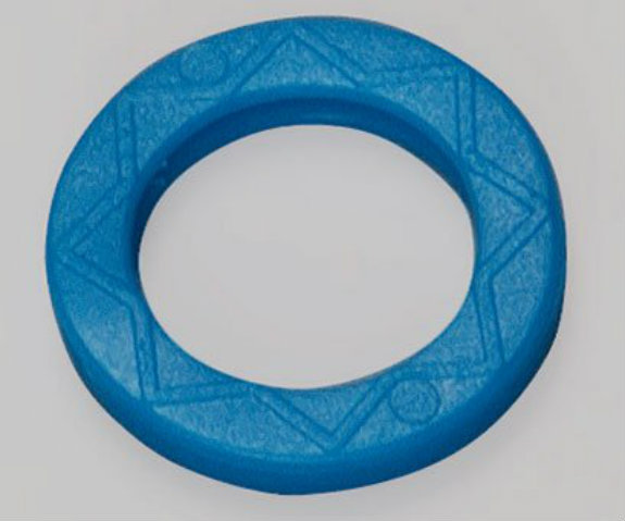 Pack of 275 Hy-Ko Medium Rubber Key Identifiers Assorted Colors Rings