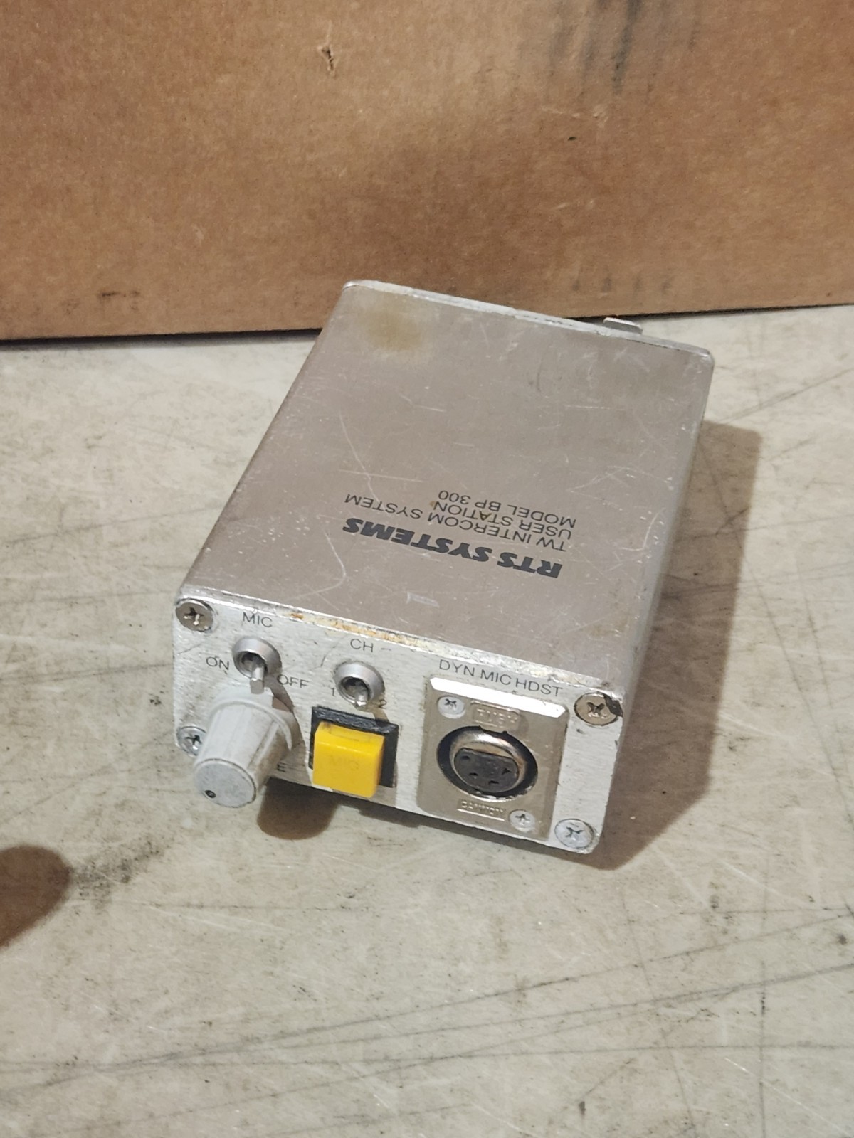 RTS TELEX TW Intercom System BP 300