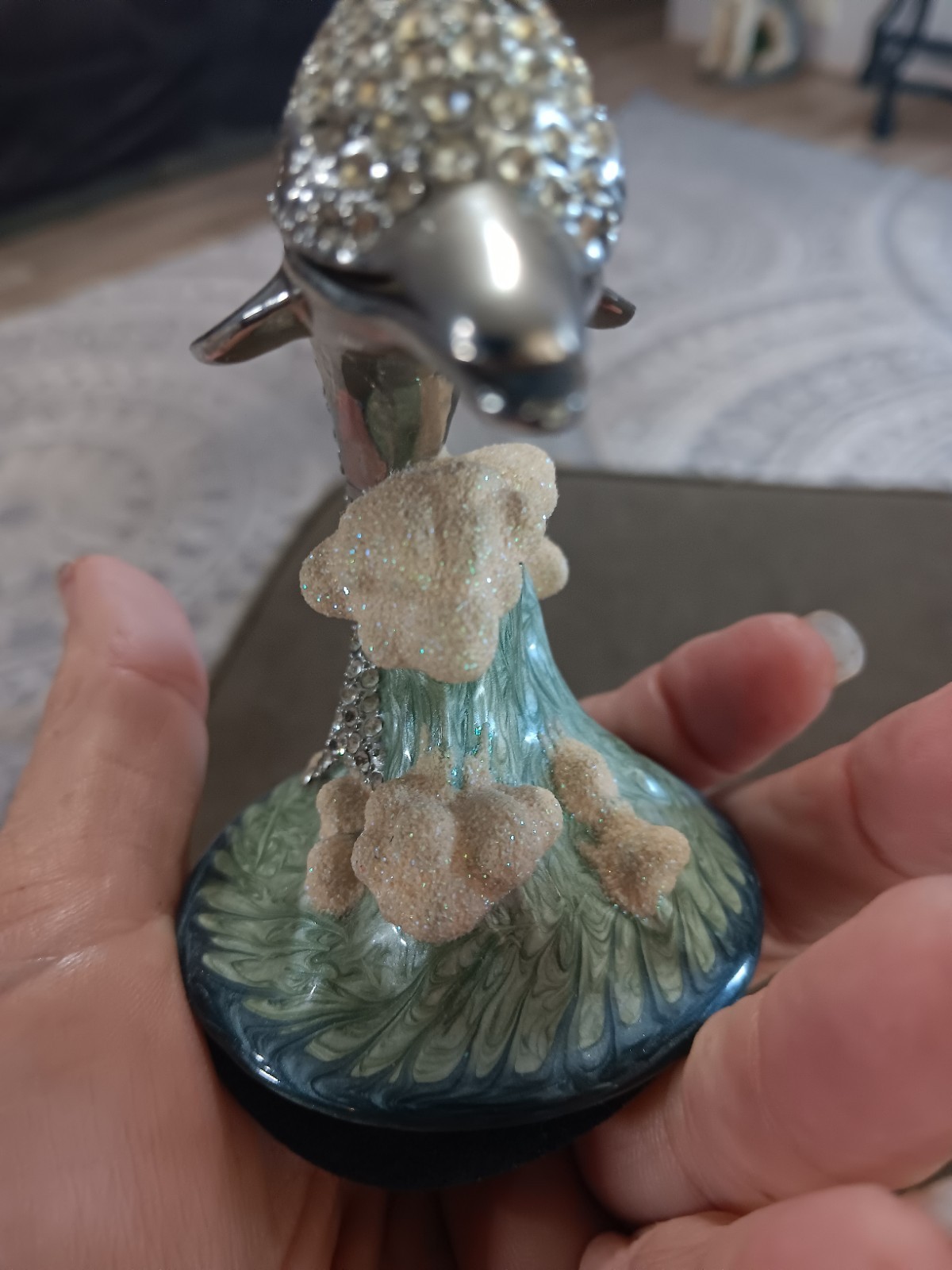 Perry Borelli Jeweled Dolphin Trinket Box