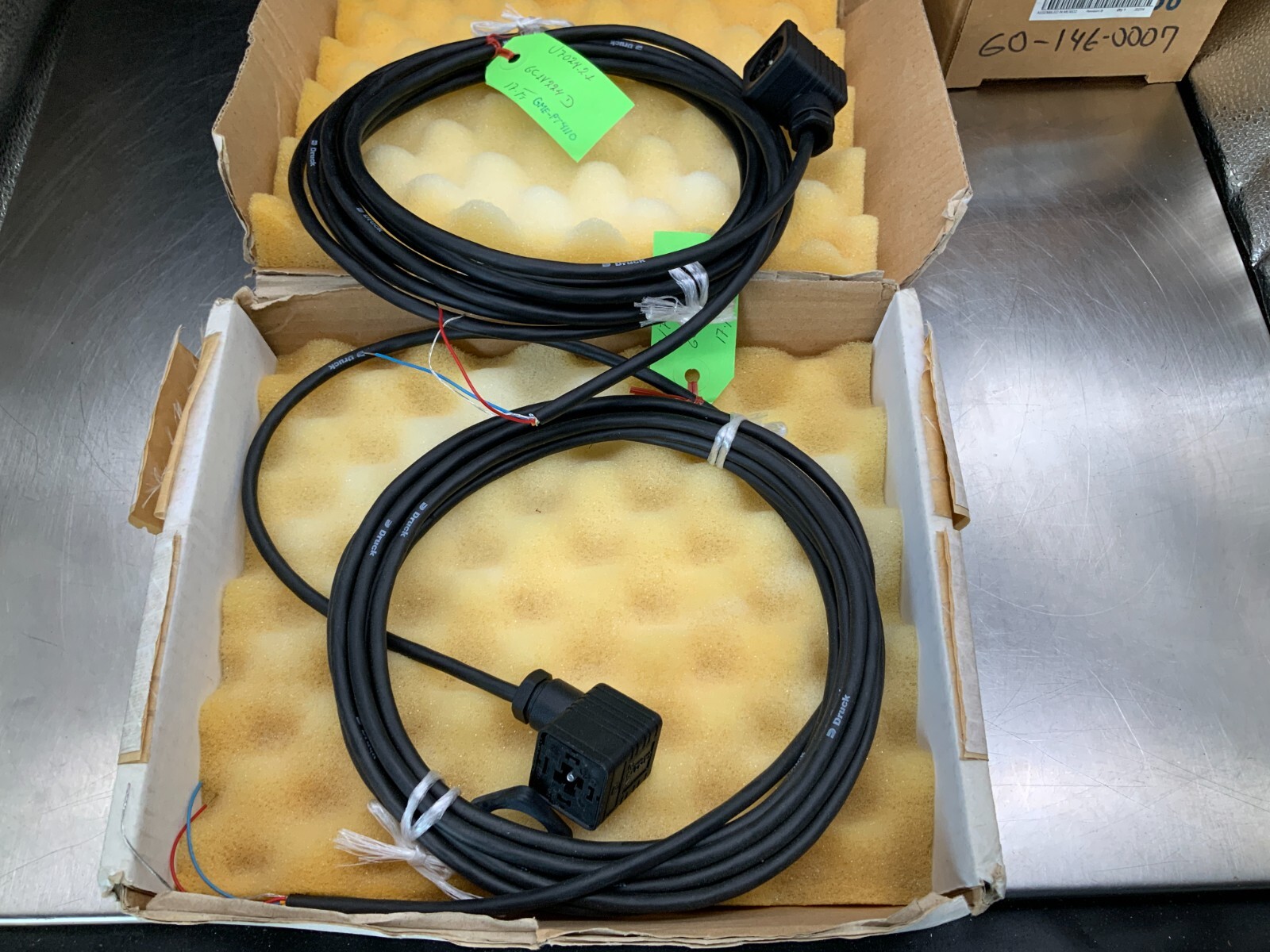 (2) GE-Thermometrics Cables, GDM 12B Ends