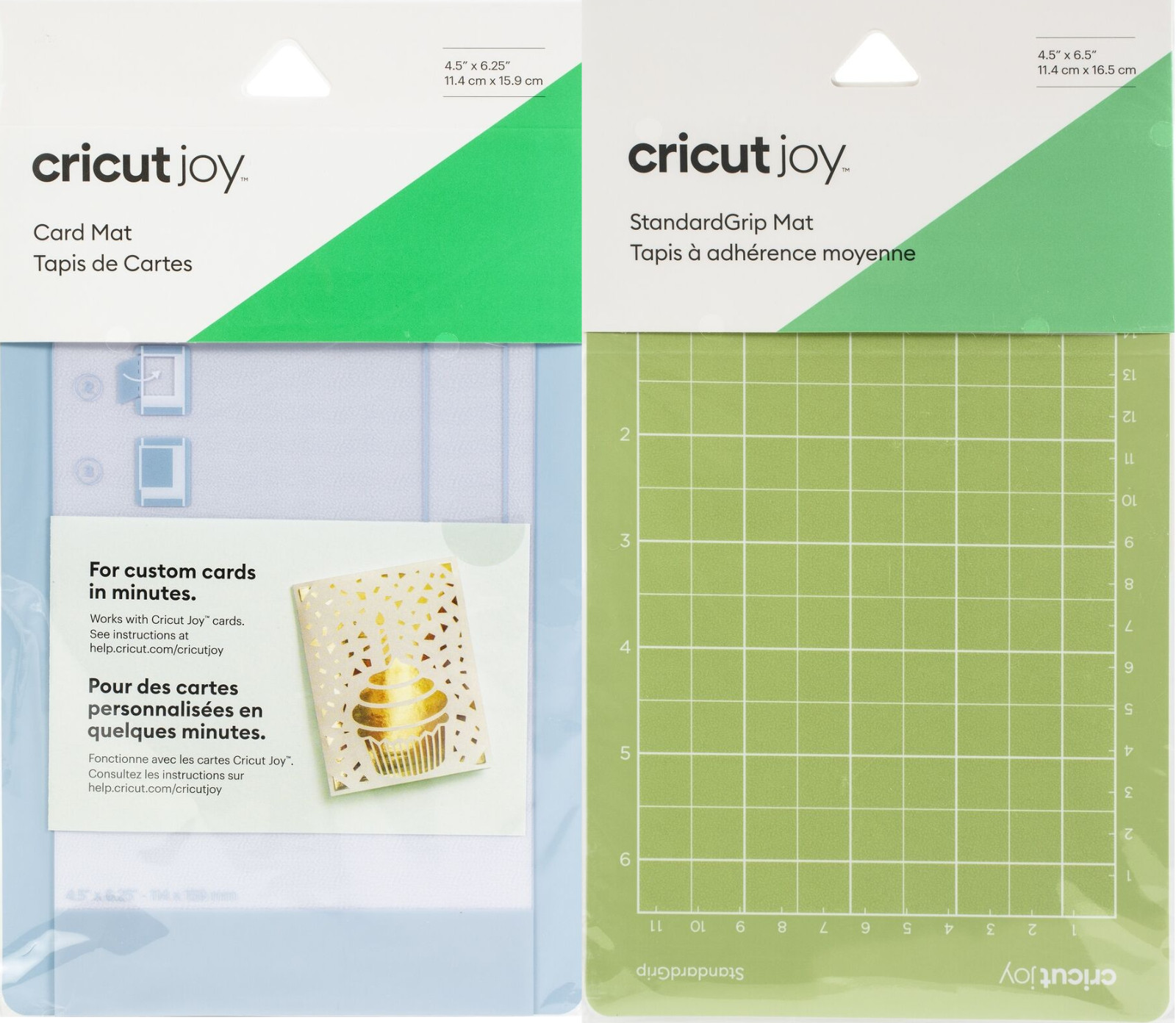 NEW Cricut Joy Cutting Mats 4.5" x 6.25"  Standard Grip or Card Mat ~ YOU PICK!
