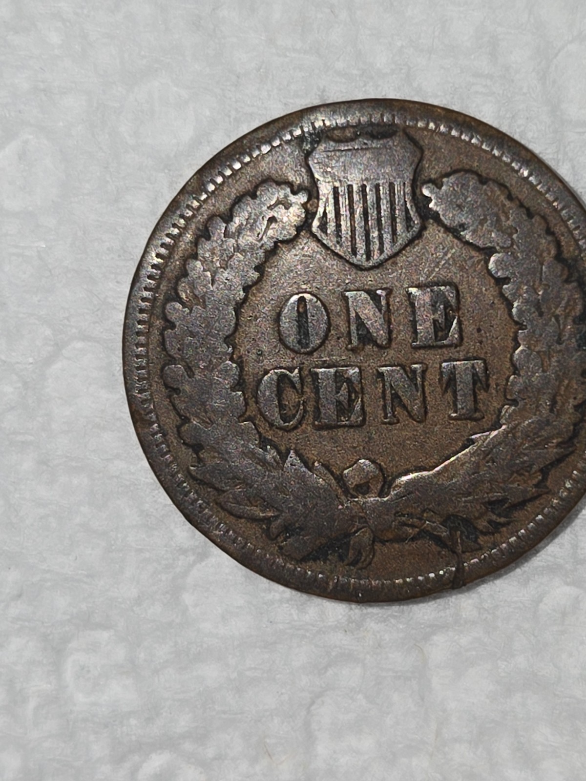 1903 P - Does NOT Sit Flat - Indian Head Penny Cent Ungraded