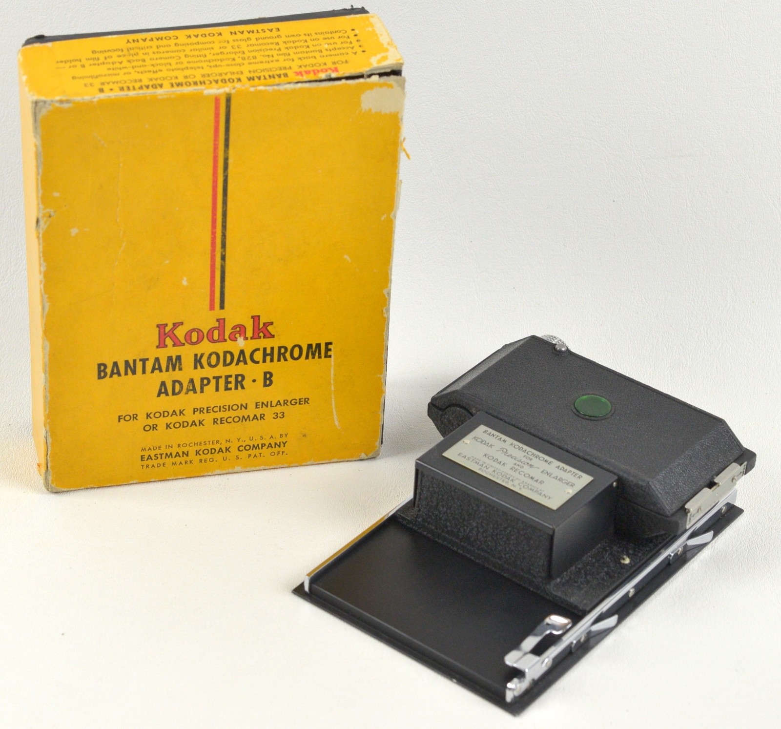 Kodachrome Adapter B for Kodak Precision Enlarger & Kodak Recomar 33